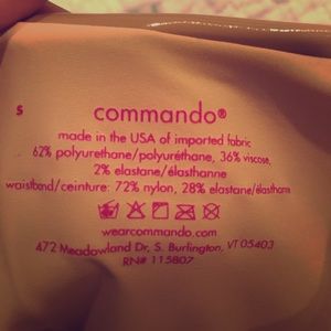 Commando Perfect Control patent leggings